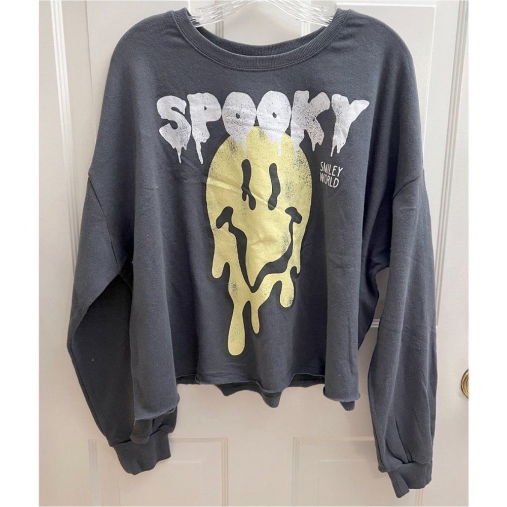 SPOOKY! ‘Smiley World’ Sweatshirt